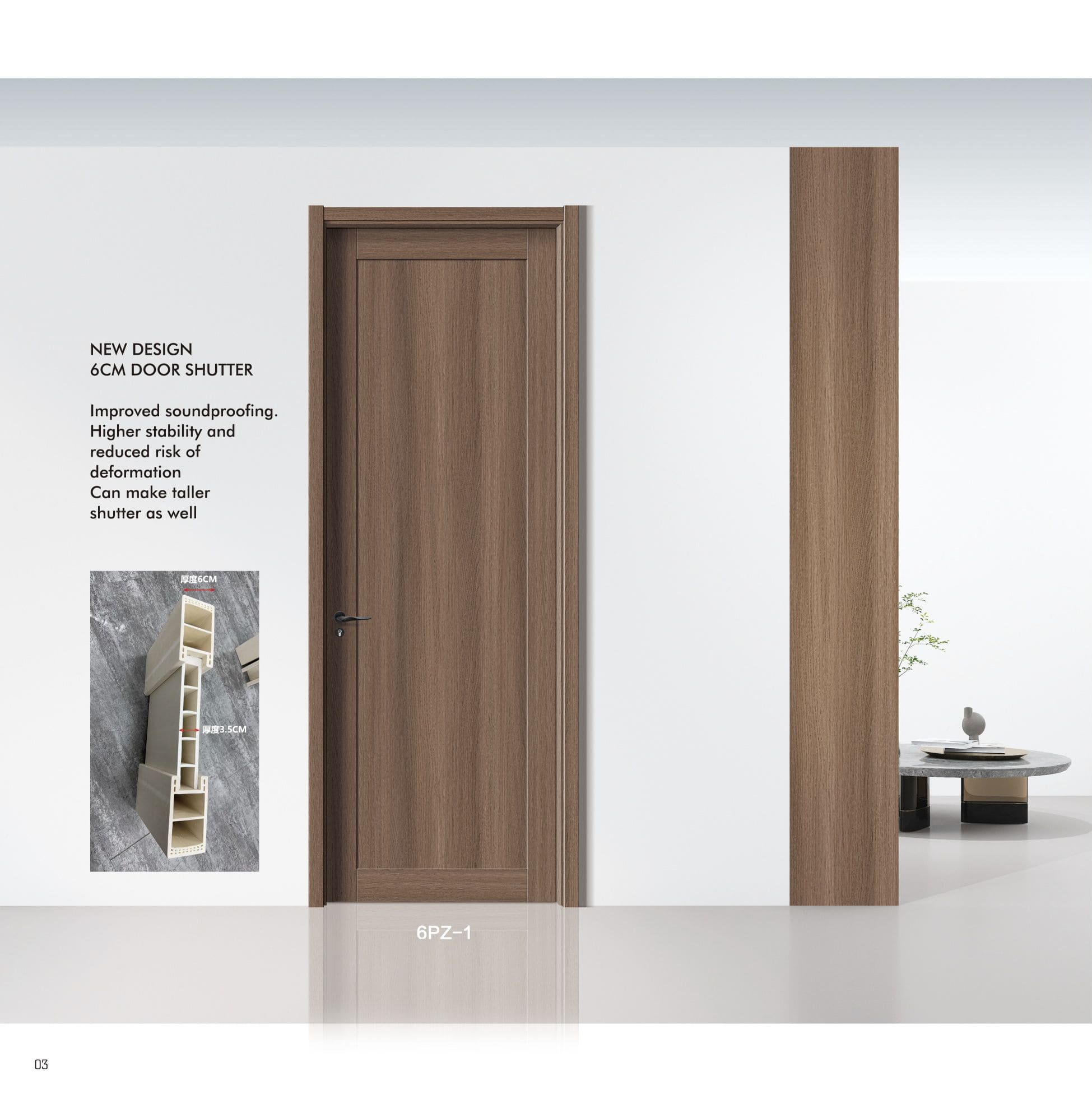 Laminated MDF Doors